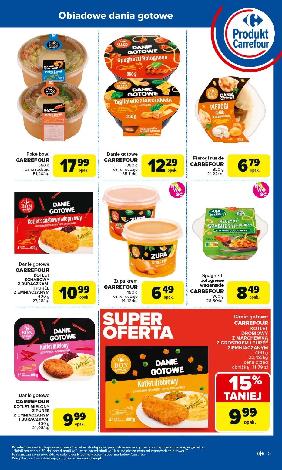 gazetka promocyjna Carrefour Wybierz jakość w najlepszej cenie - Strona 5