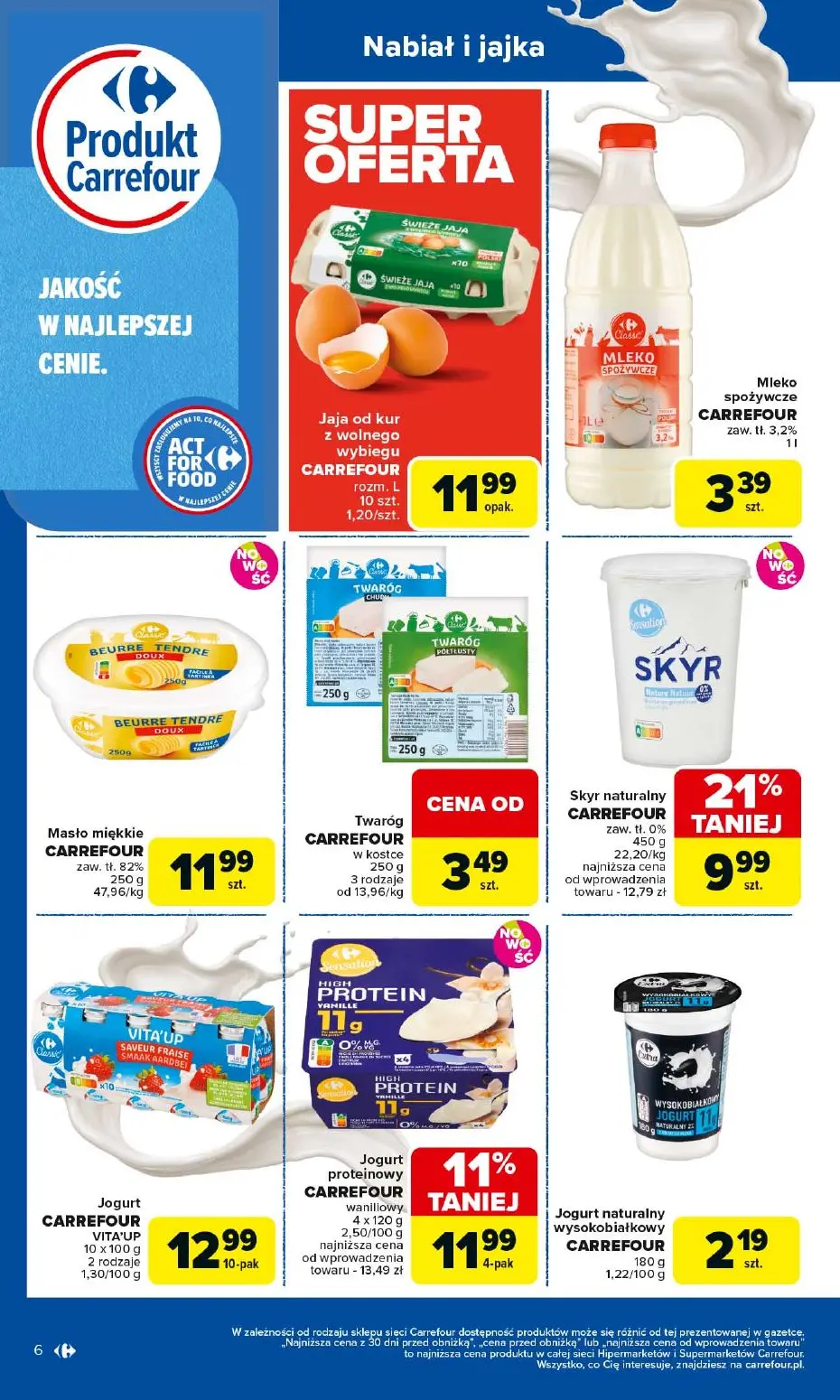 gazetka promocyjna Carrefour Wybierz jakość w najlepszej cenie - Strona 6
