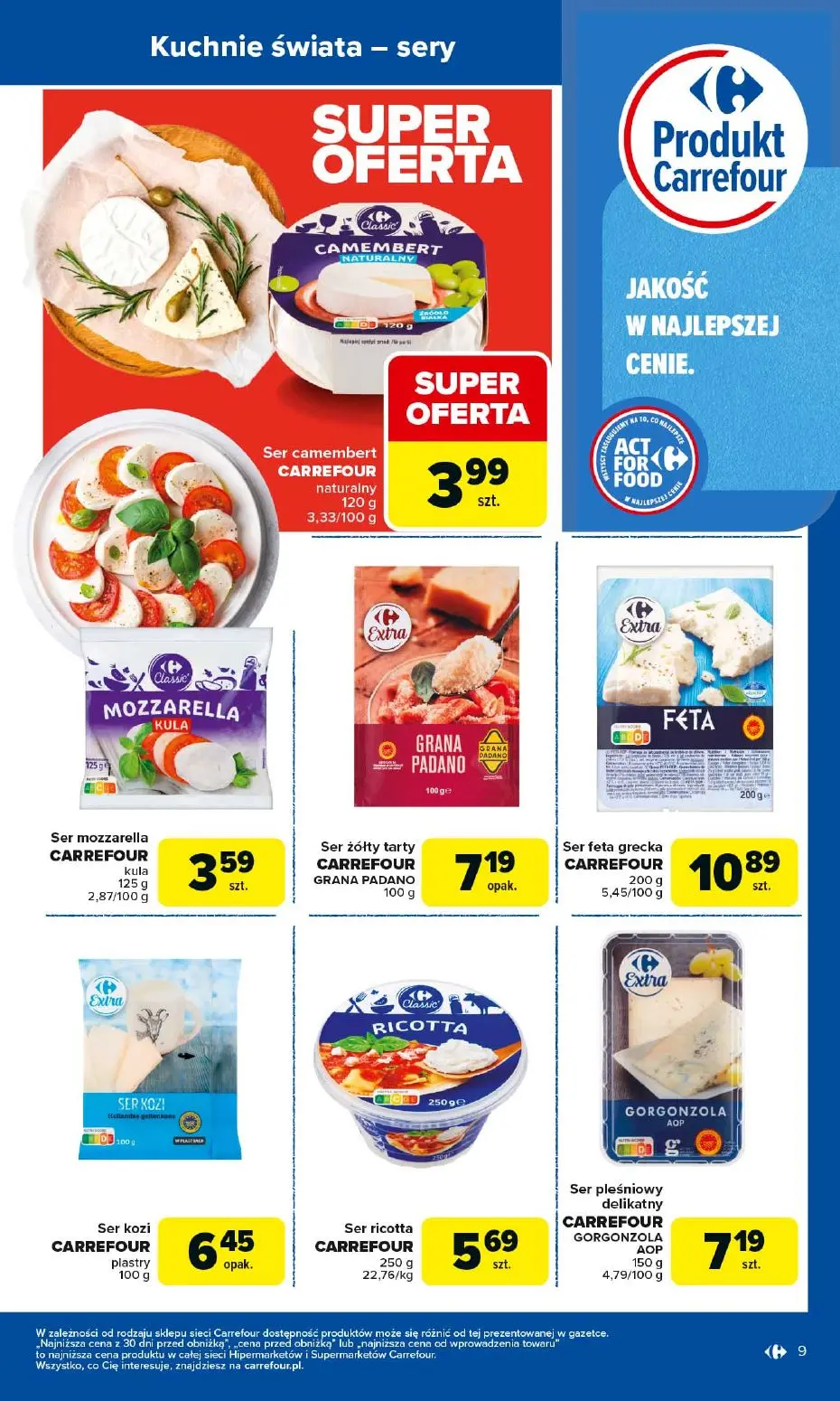 gazetka promocyjna Carrefour Wybierz jakość w najlepszej cenie - Strona 9