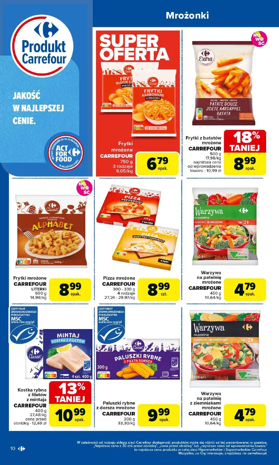 gazetka promocyjna Carrefour Wybierz jakość w najlepszej cenie - Strona 10