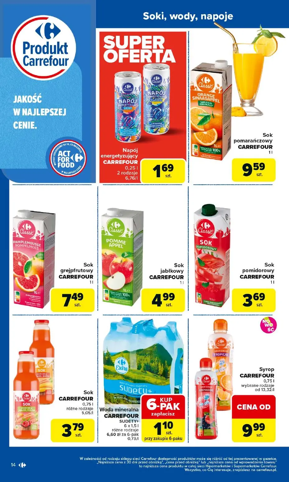 gazetka promocyjna Carrefour Wybierz jakość w najlepszej cenie - Strona 14