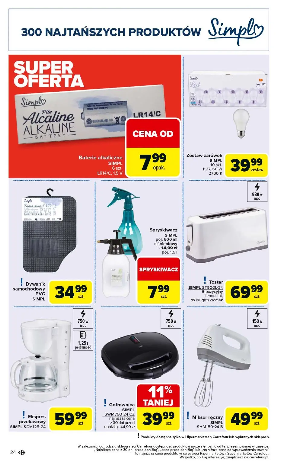 gazetka promocyjna Carrefour Wybierz jakość w najlepszej cenie - Strona 24