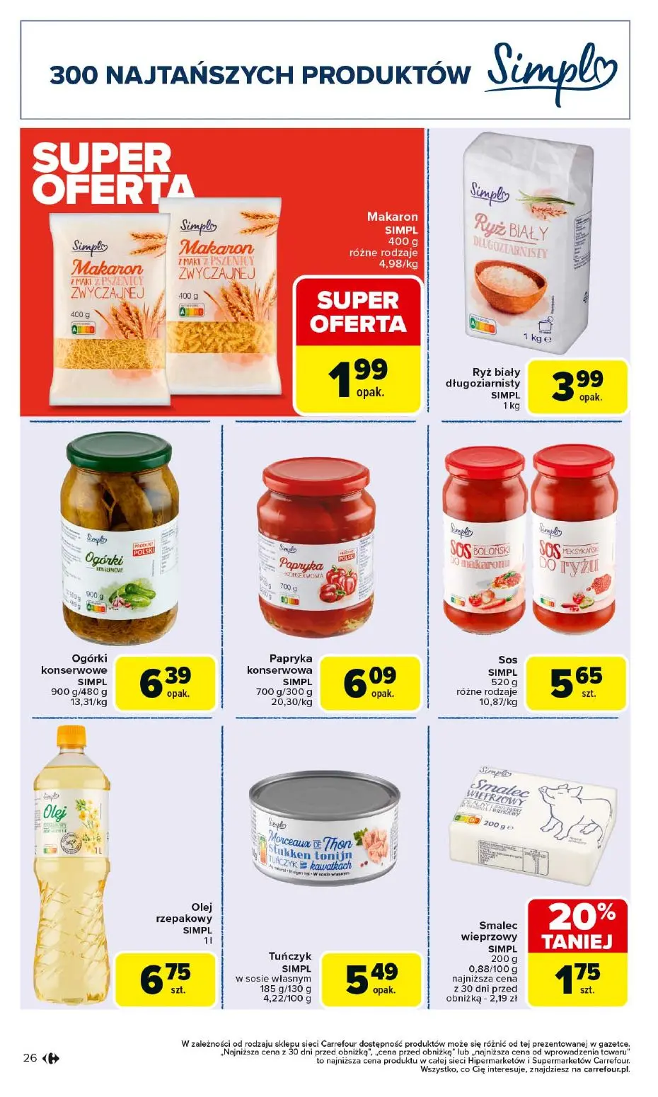 gazetka promocyjna Carrefour Wybierz jakość w najlepszej cenie - Strona 26