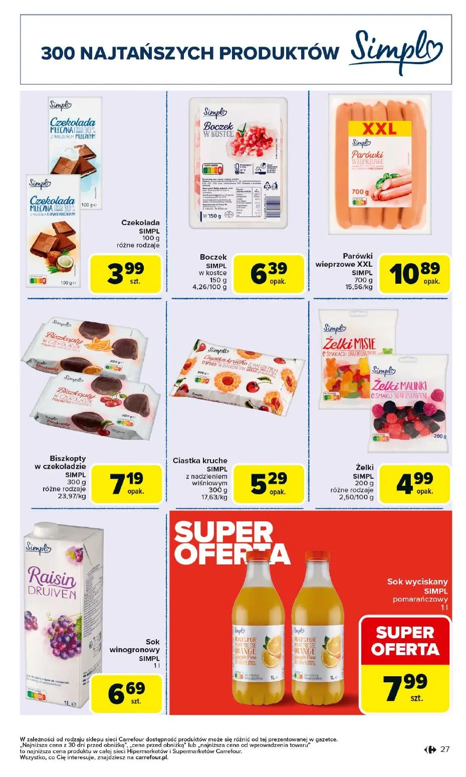 gazetka promocyjna Carrefour Wybierz jakość w najlepszej cenie - Strona 27