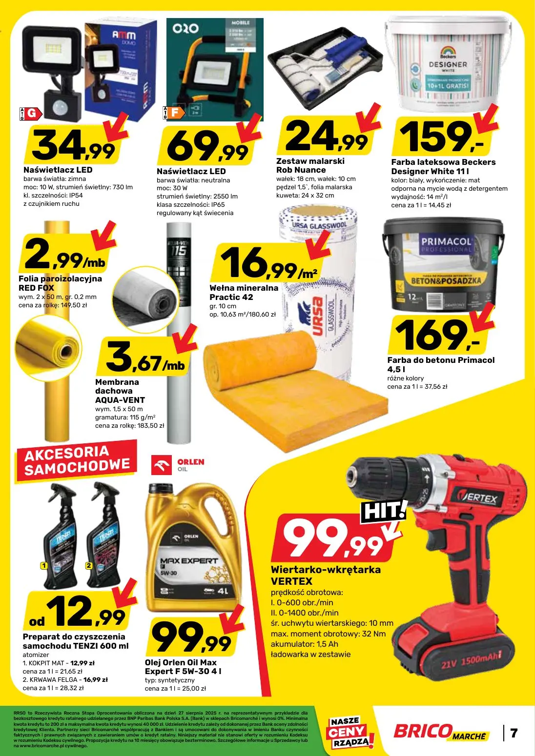 gazetka promocyjna BRICOMARCHE Tanio z Moje Brico - Strona 7