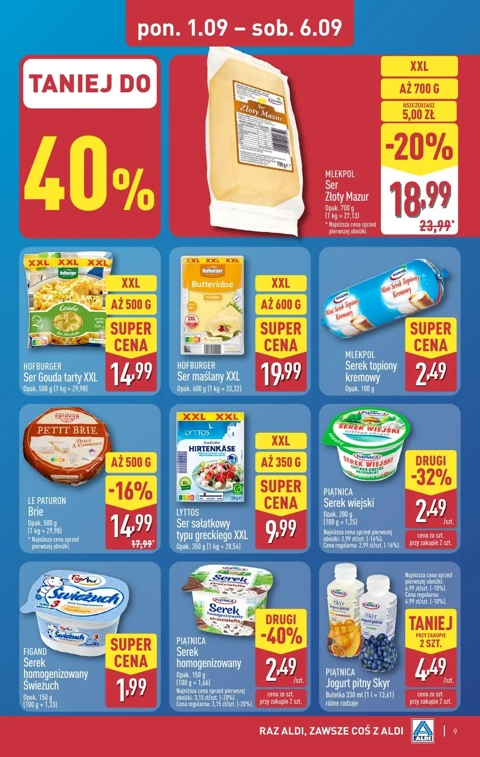 gazetka promocyjna ALDI Raz ALDI, zawsze coś z ALDI - Strona 9