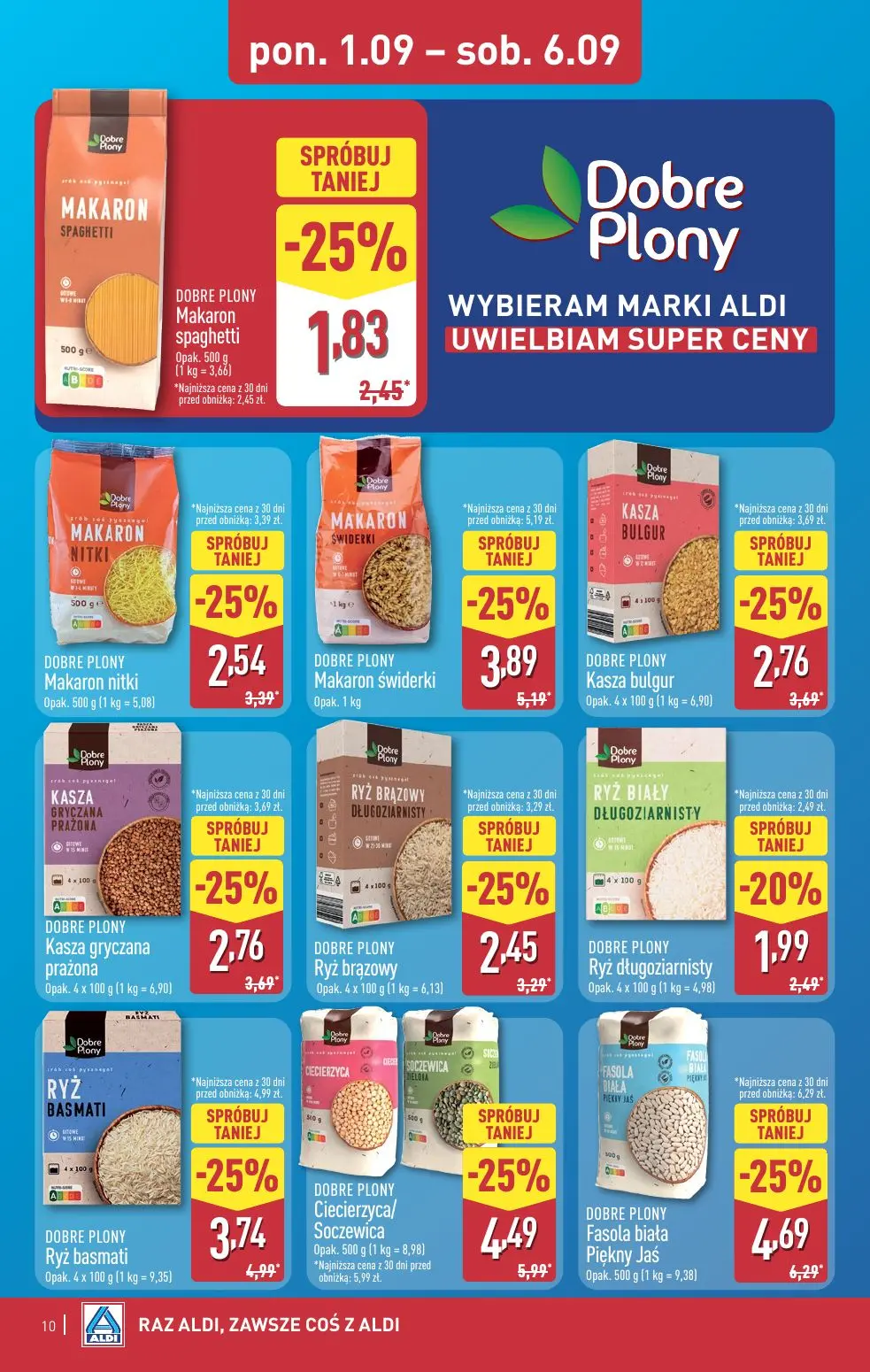 gazetka promocyjna ALDI Raz ALDI, zawsze coś z ALDI - Strona 10