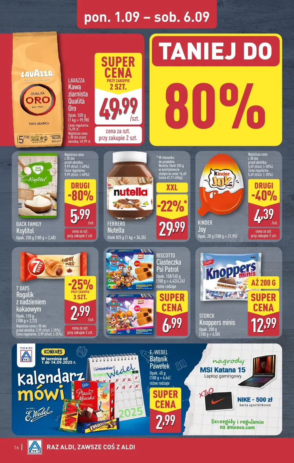 gazetka promocyjna ALDI Raz ALDI, zawsze coś z ALDI - Strona 16