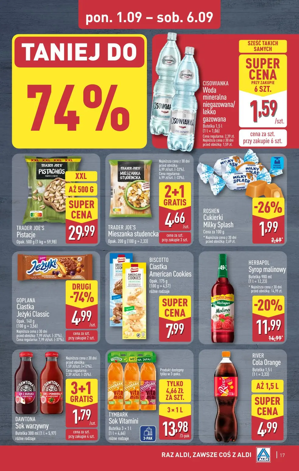 gazetka promocyjna ALDI Raz ALDI, zawsze coś z ALDI - Strona 17