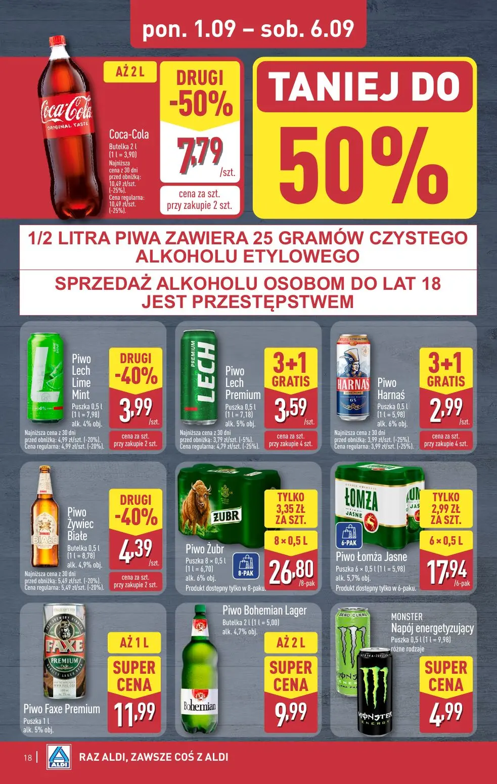 gazetka promocyjna ALDI Raz ALDI, zawsze coś z ALDI - Strona 18