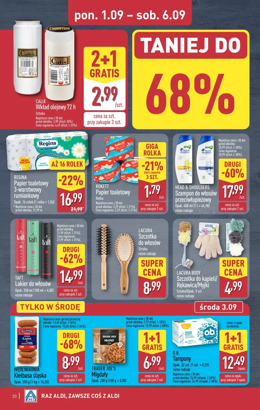 gazetka promocyjna ALDI Raz ALDI, zawsze coś z ALDI - Strona 20