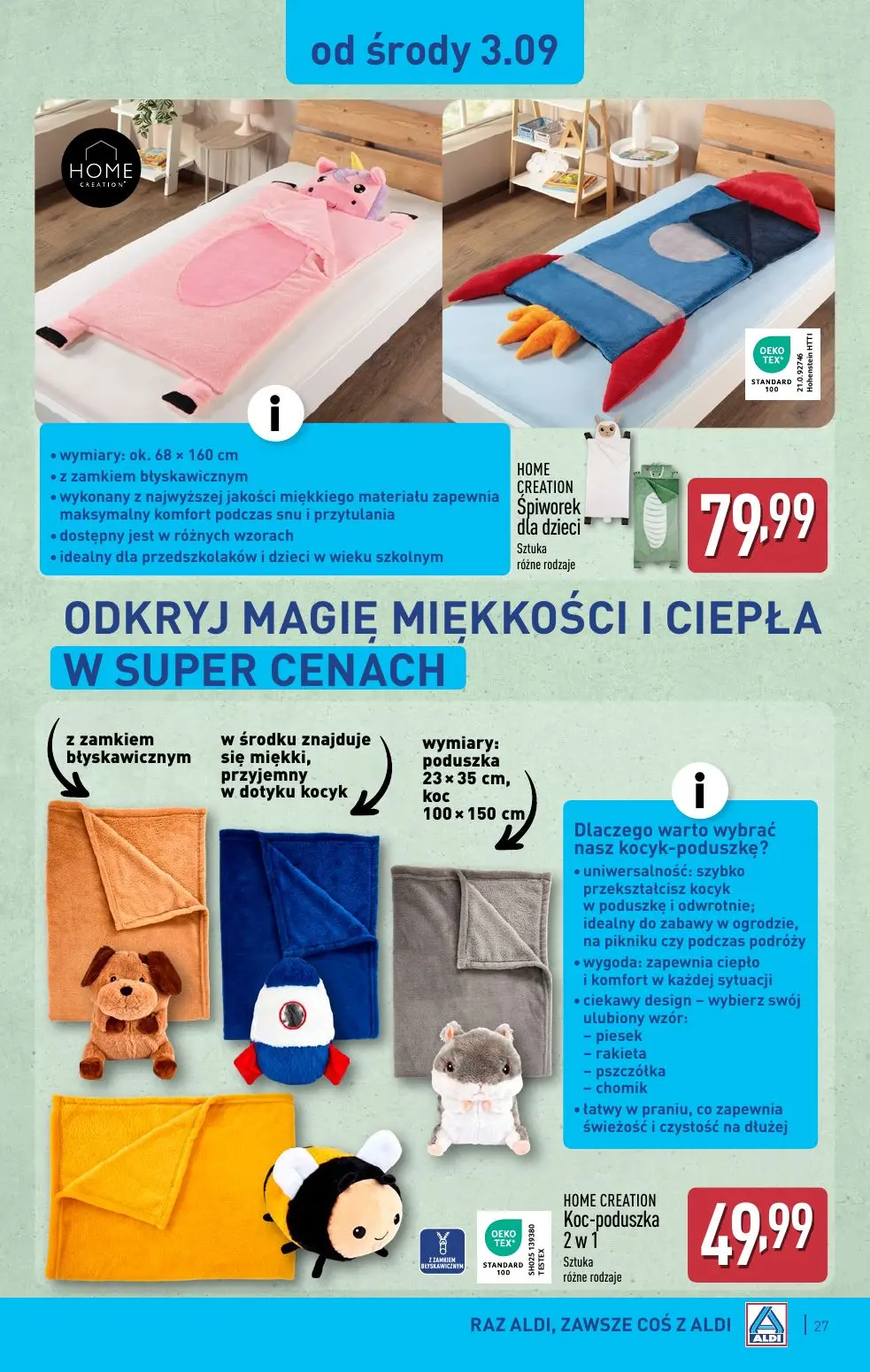gazetka promocyjna ALDI Raz ALDI, zawsze coś z ALDI - Strona 27