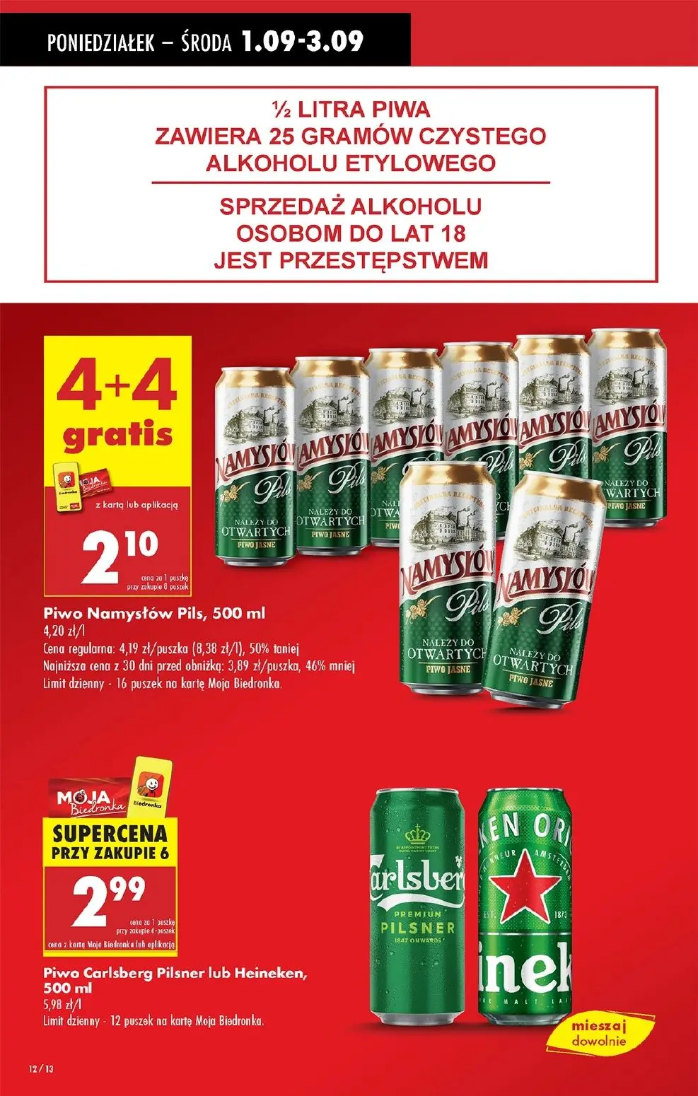 gazetka promocyjna Biedronka Lada tradycyjna. Od poniedziałku - Strona 12