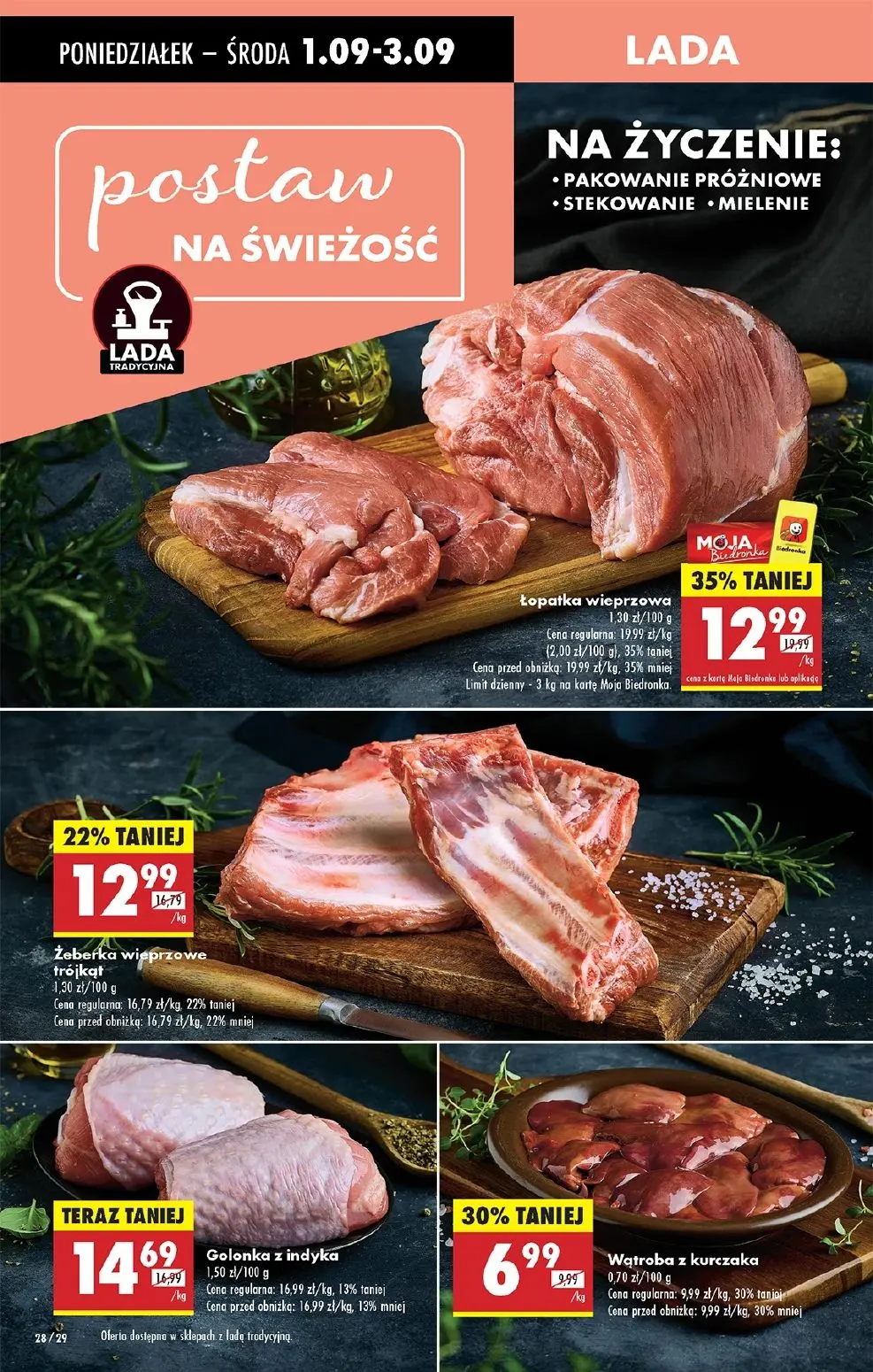 gazetka promocyjna Biedronka Lada tradycyjna. Od poniedziałku - Strona 30