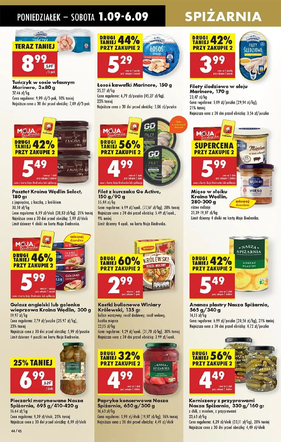 gazetka promocyjna Biedronka Lada tradycyjna. Od poniedziałku - Strona 46