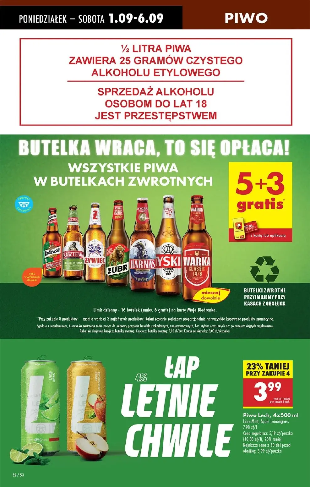 gazetka promocyjna Biedronka Lada tradycyjna. Od poniedziałku - Strona 54