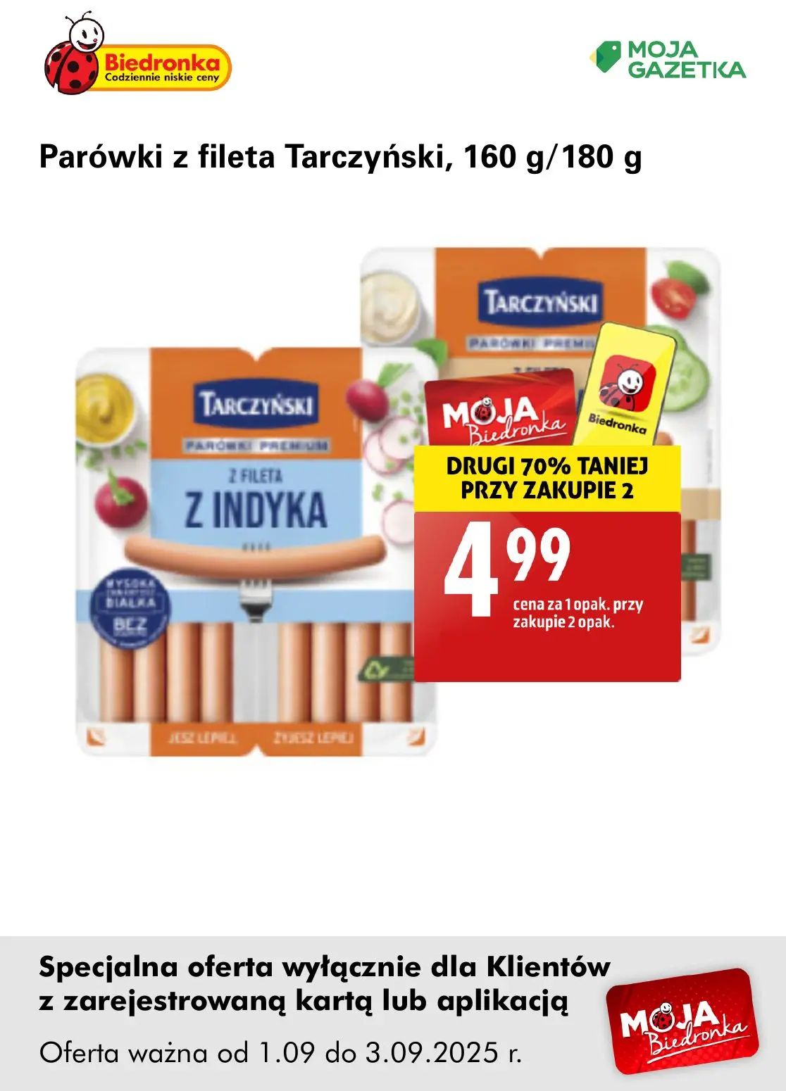 gazetka promocyjna Biedronka Oferta z kartą Moja Biedronka - Strona 4