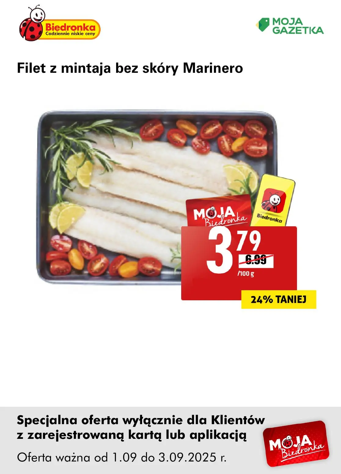 gazetka promocyjna Biedronka Oferta z kartą Moja Biedronka - Strona 5