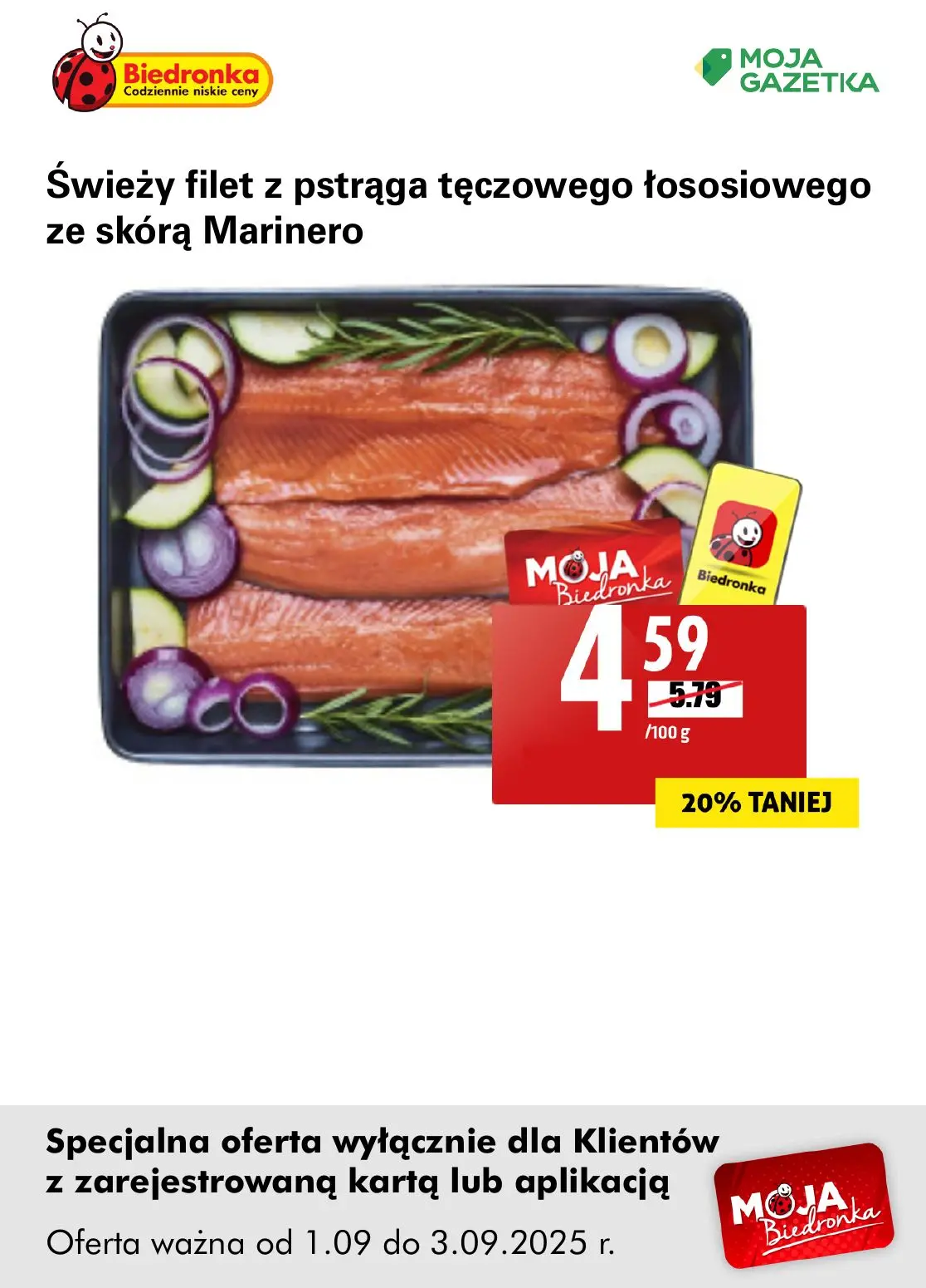 gazetka promocyjna Biedronka Oferta z kartą Moja Biedronka - Strona 6