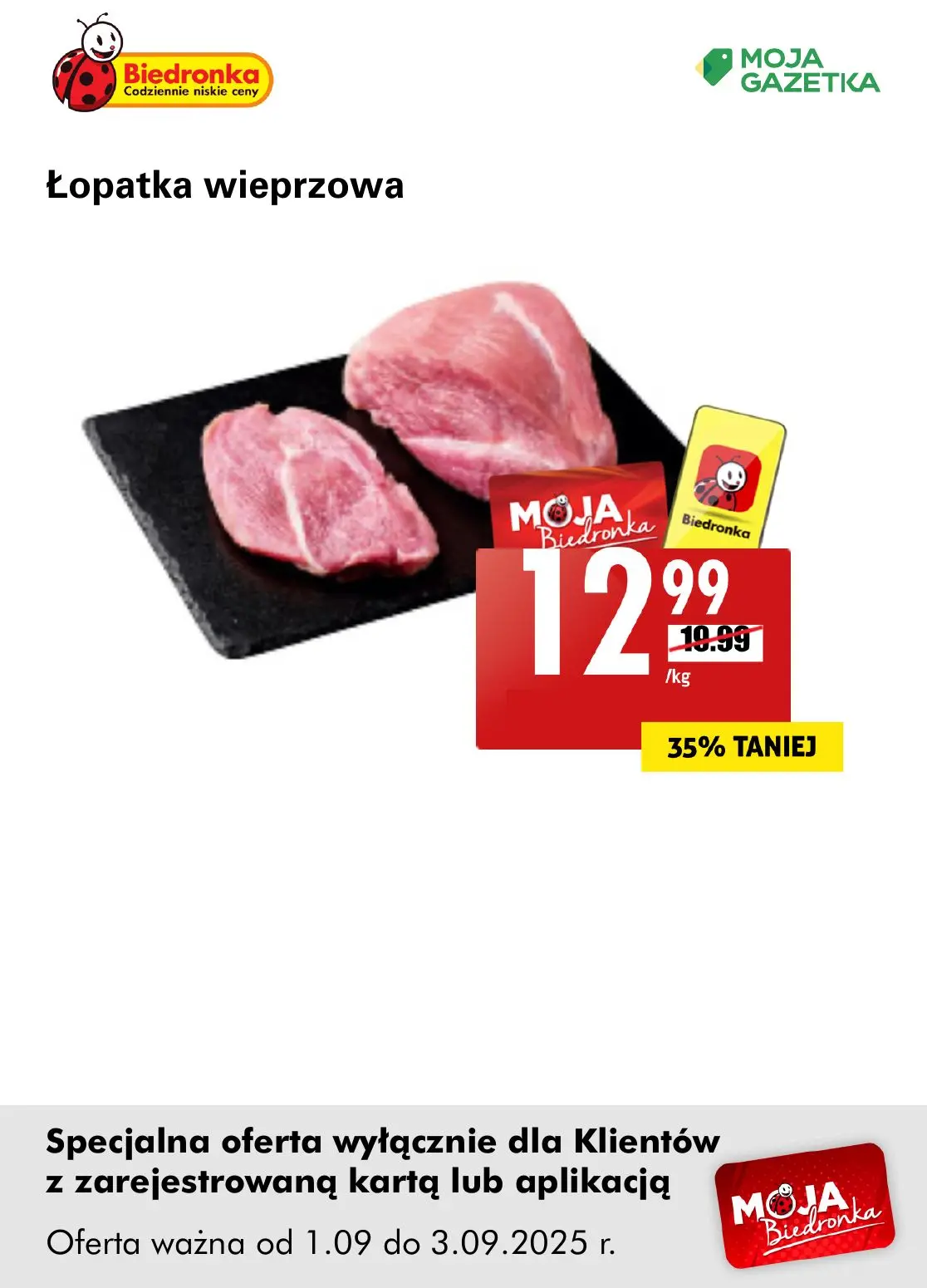 gazetka promocyjna Biedronka Oferta z kartą Moja Biedronka - Strona 7