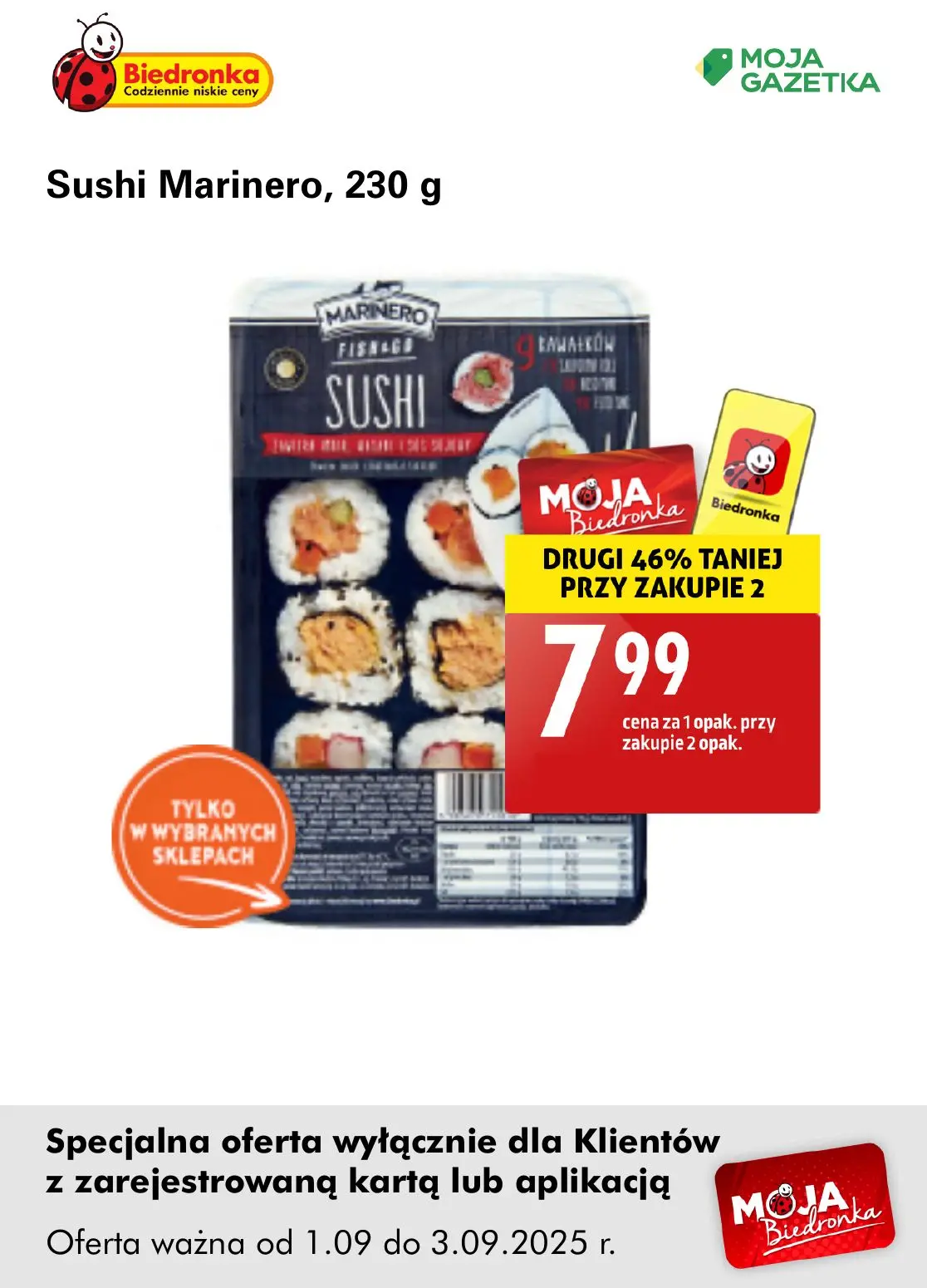 gazetka promocyjna Biedronka Oferta z kartą Moja Biedronka - Strona 8