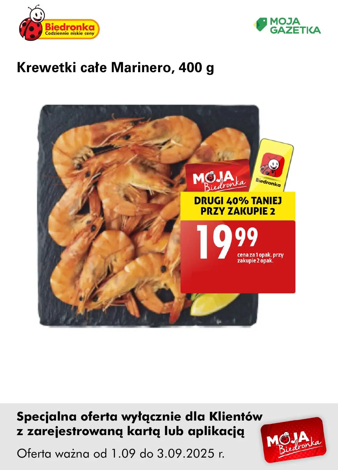 gazetka promocyjna Biedronka Oferta z kartą Moja Biedronka - Strona 10