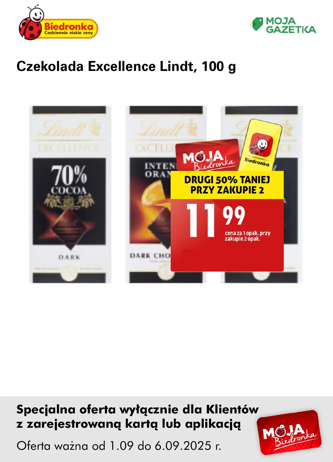 gazetka promocyjna Biedronka Oferta z kartą Moja Biedronka - Strona 18