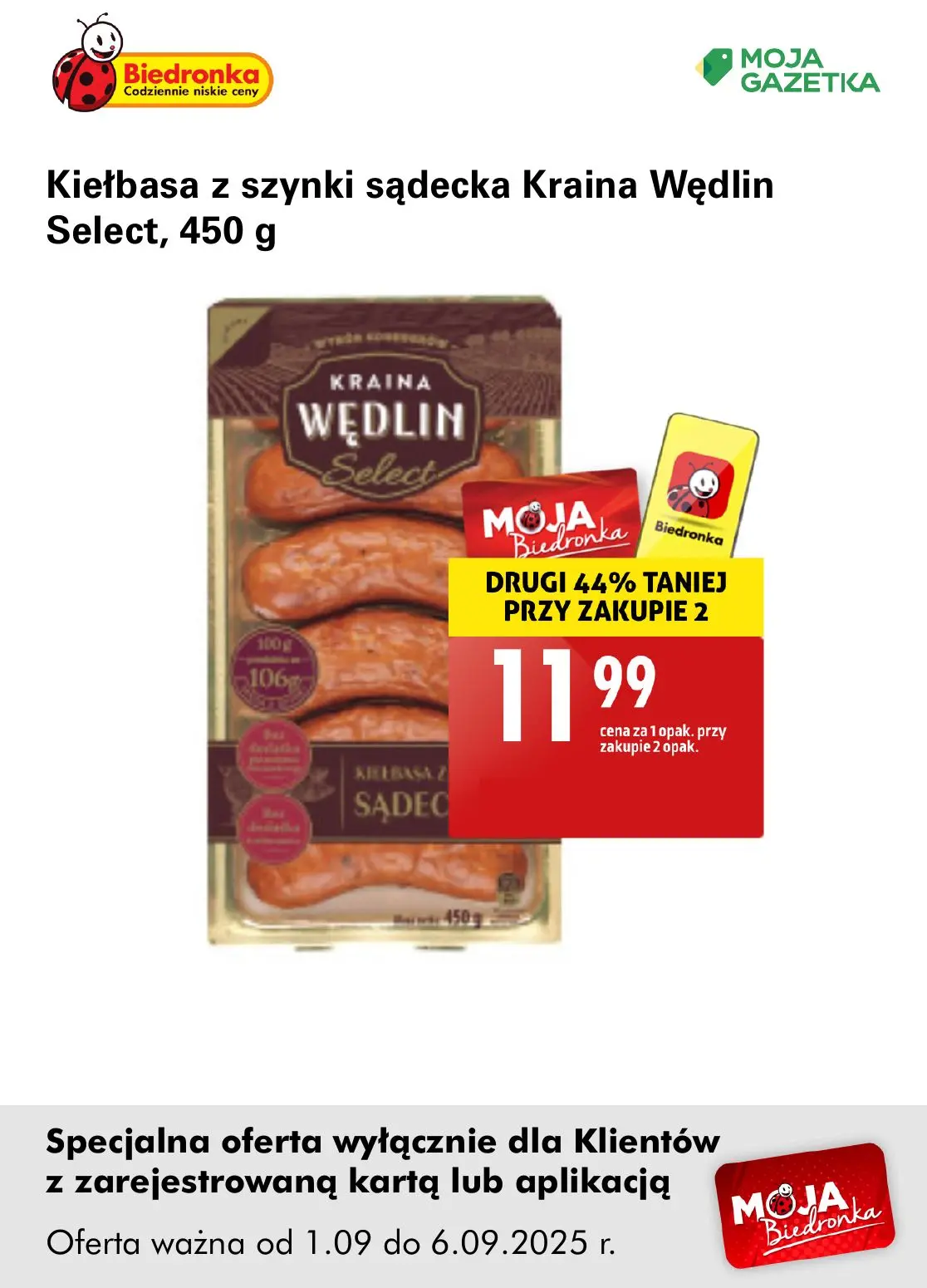 gazetka promocyjna Biedronka Oferta z kartą Moja Biedronka - Strona 20