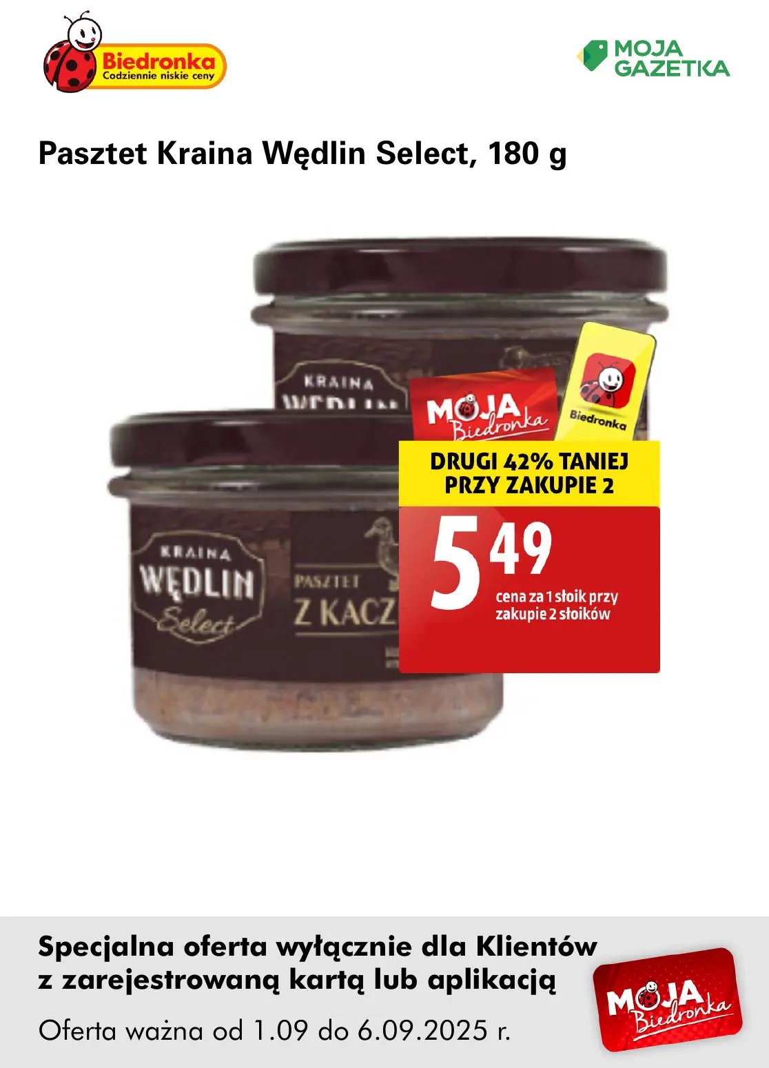 gazetka promocyjna Biedronka Oferta z kartą Moja Biedronka - Strona 35
