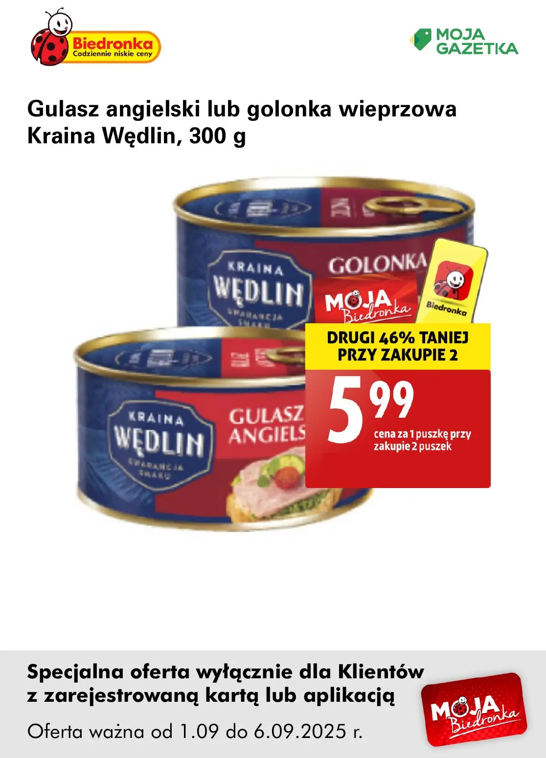 gazetka promocyjna Biedronka Oferta z kartą Moja Biedronka - Strona 36