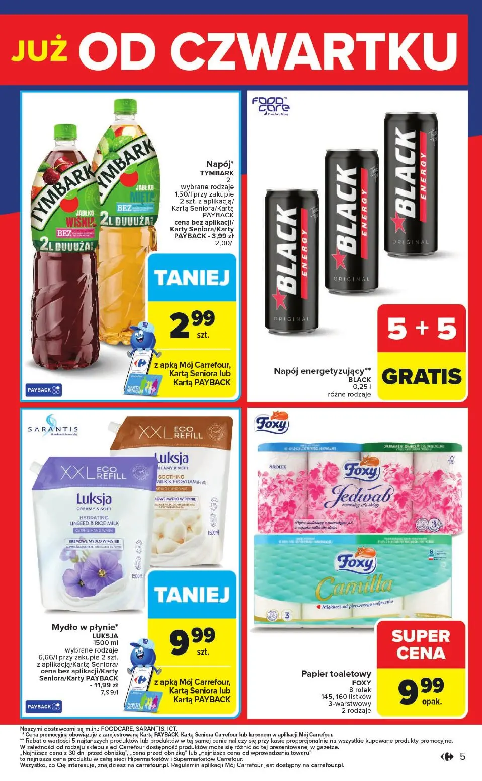 gazetka promocyjna Carrefour Market Weekend od czwartku - Strona 5