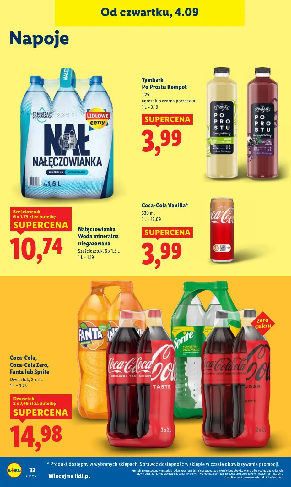 gazetka promocyjna LIDL Od czwartku - Strona 36