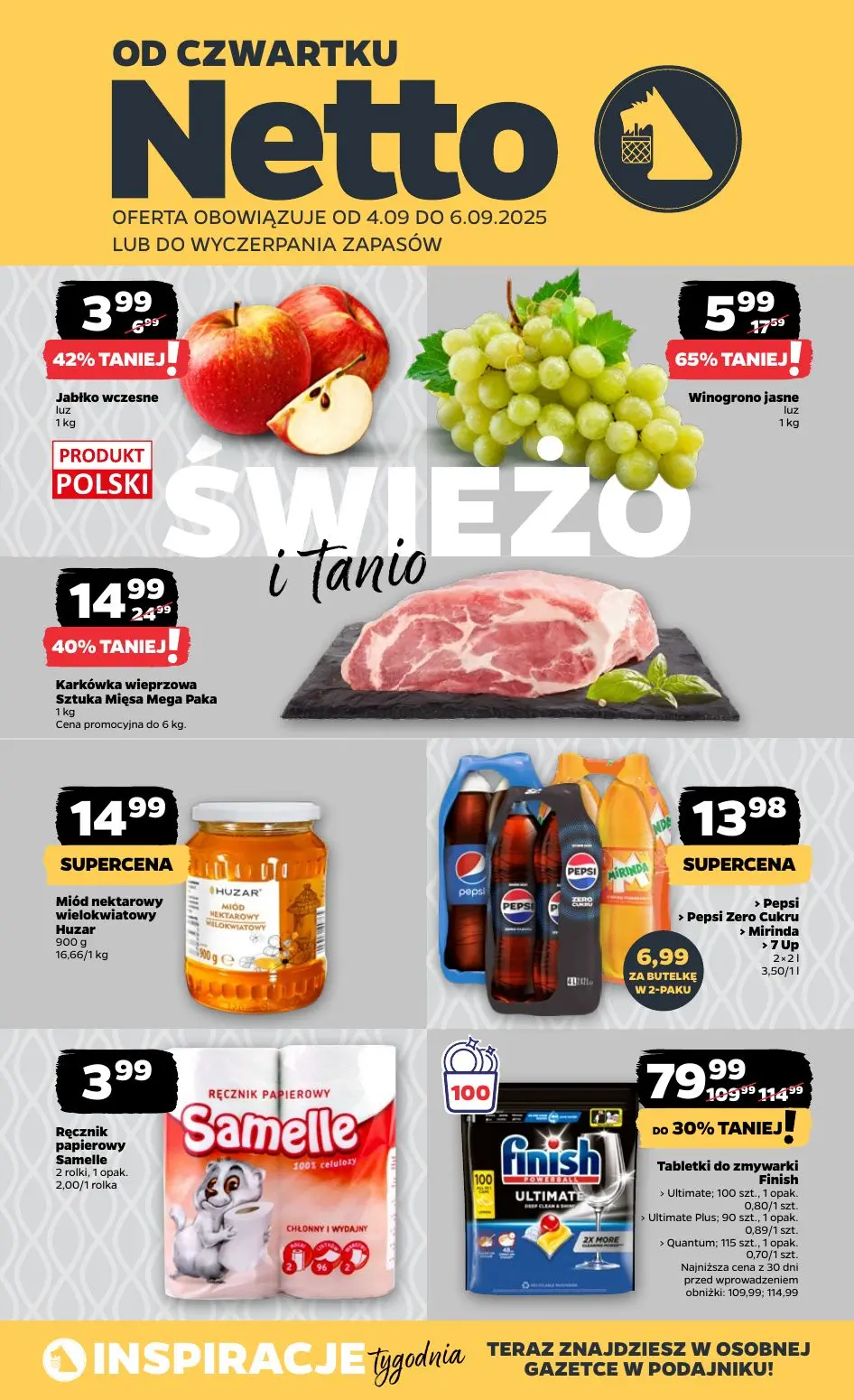gazetka promocyjna NETTO Świeżo i tanio! - Strona 1