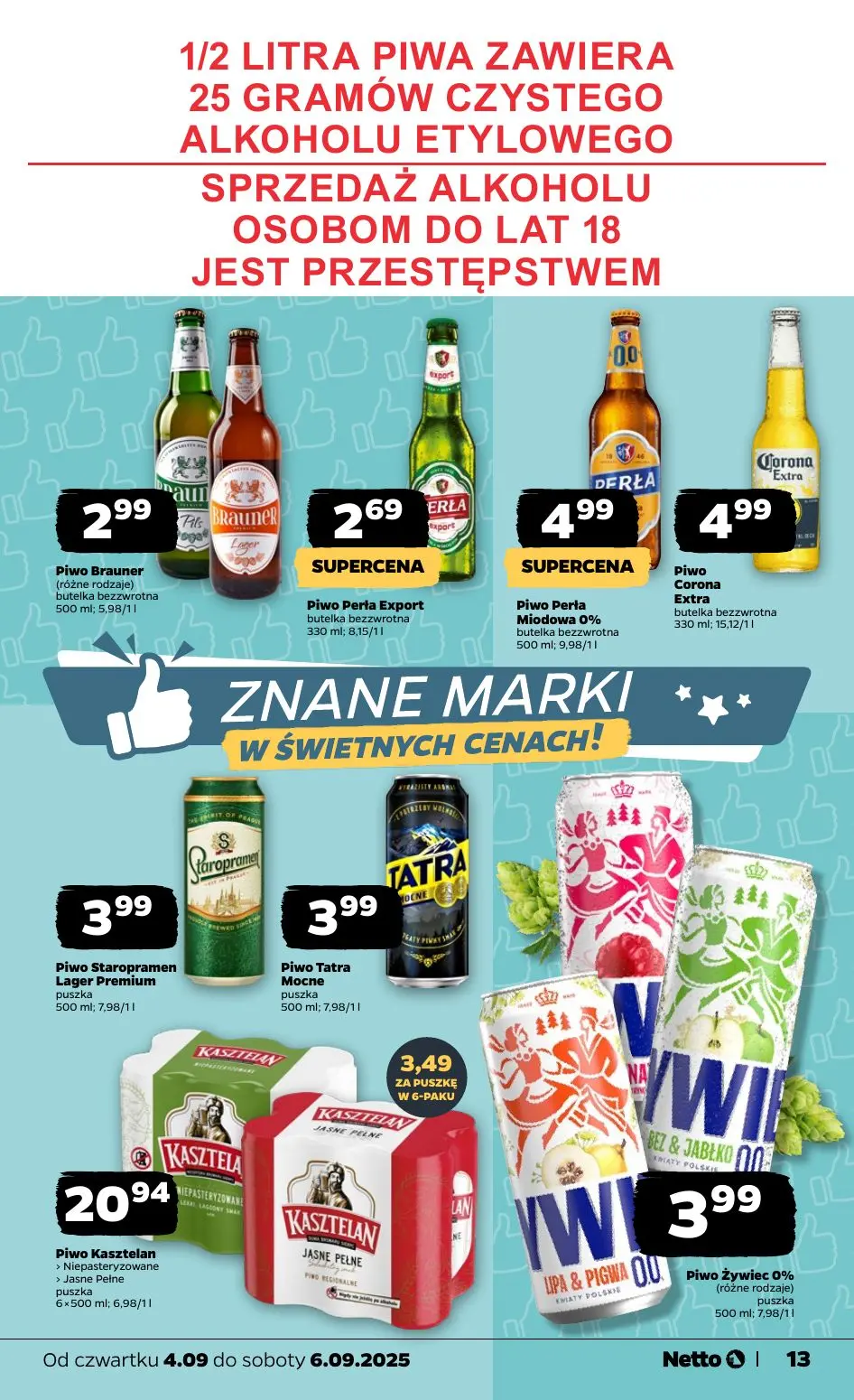 gazetka promocyjna NETTO Świeżo i tanio! - Strona 13