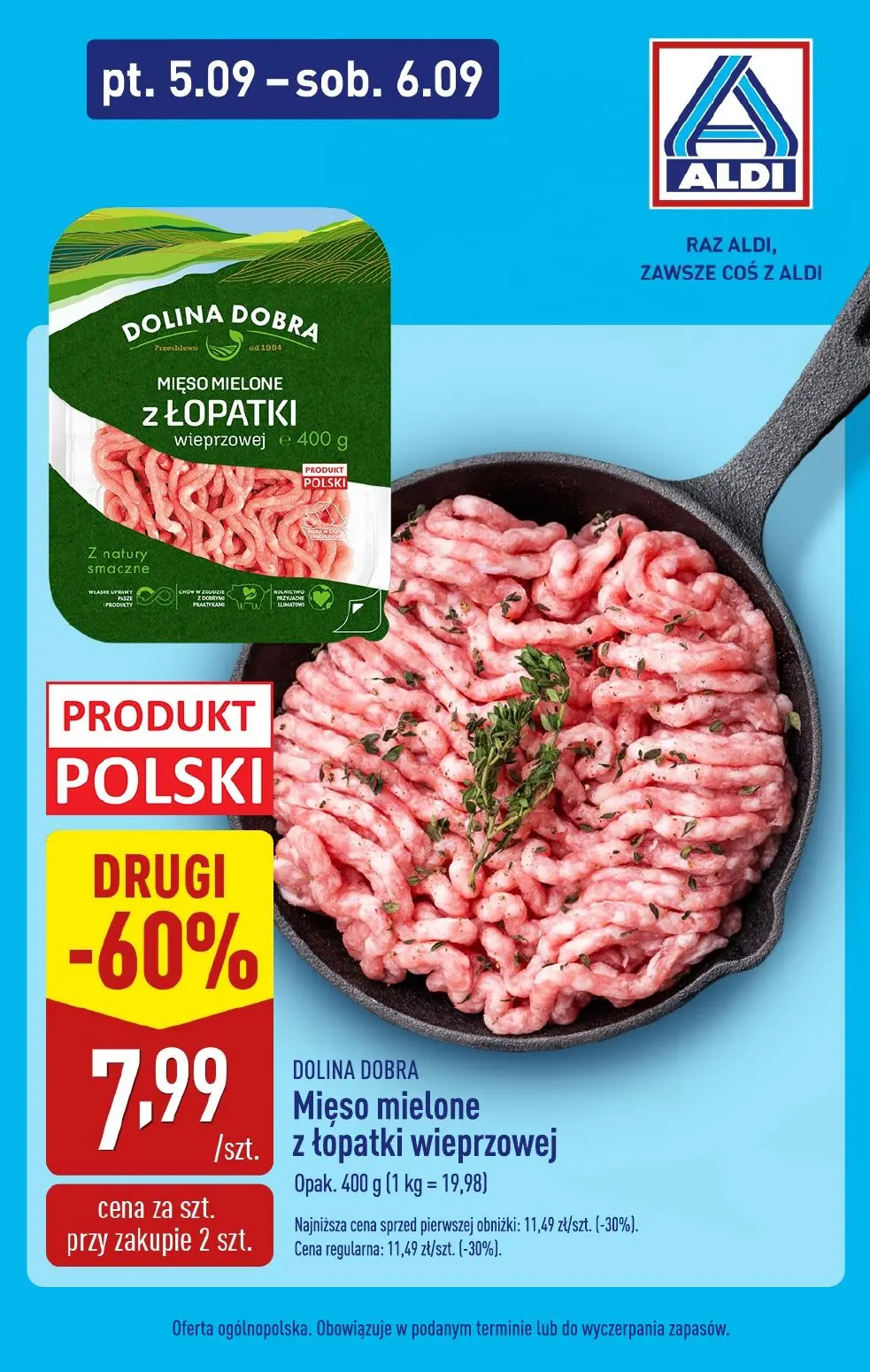 gazetka promocyjna ALDI Mięso mielone - Strona 1