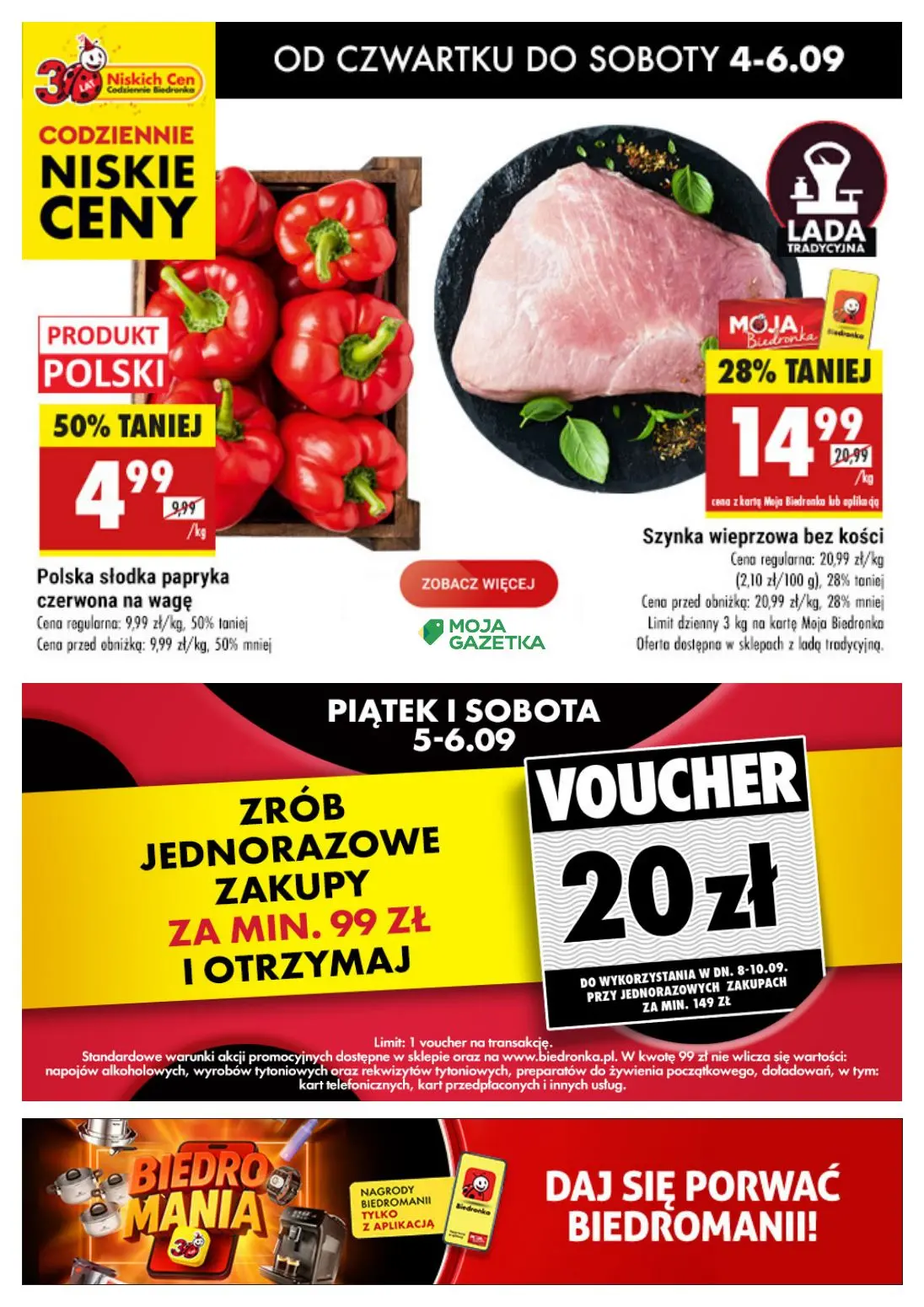 gazetka promocyjna Biedronka Biedronkowe oszczędności - Strona 1