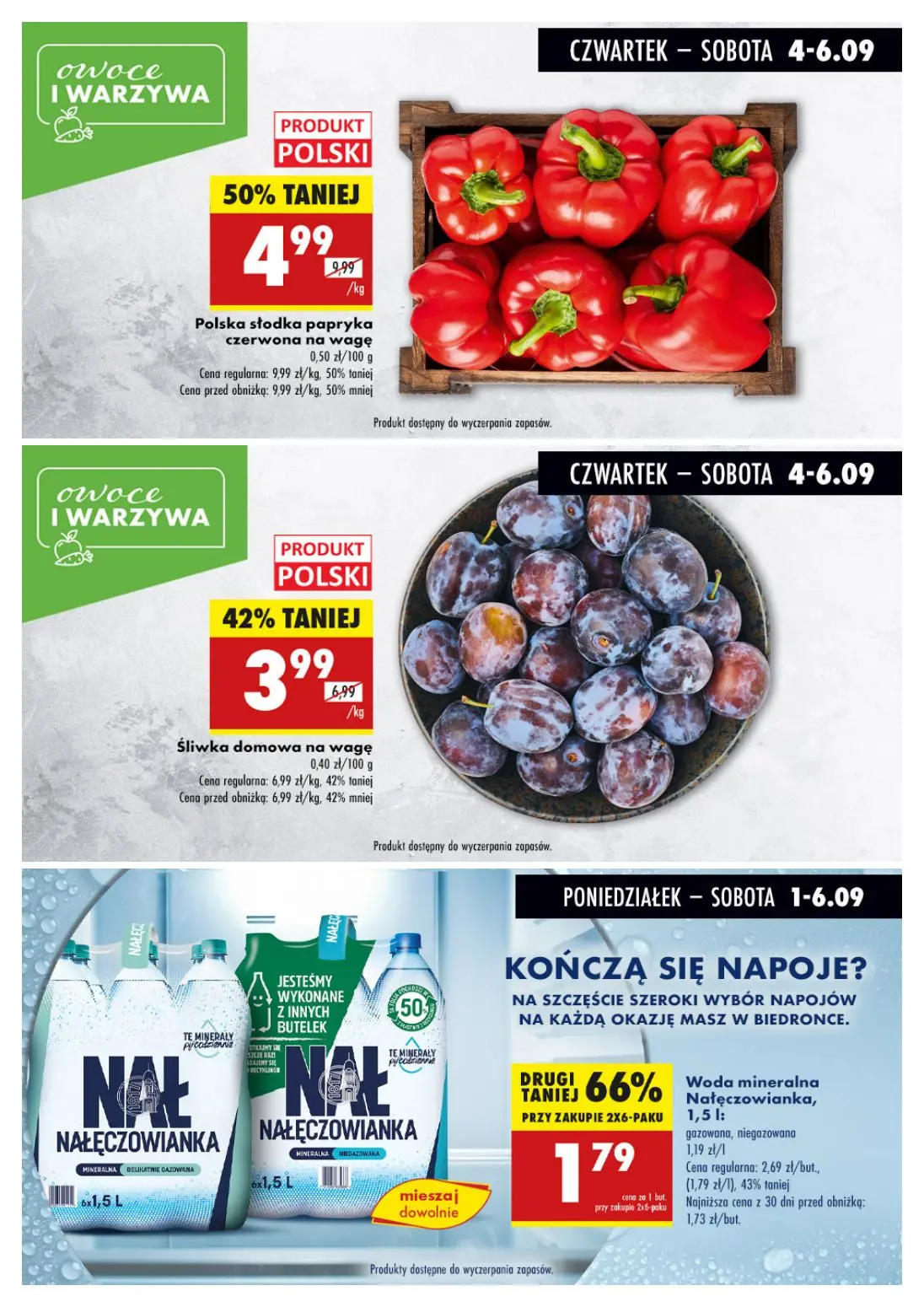 gazetka promocyjna Biedronka Biedronkowe oszczędności - Strona 10