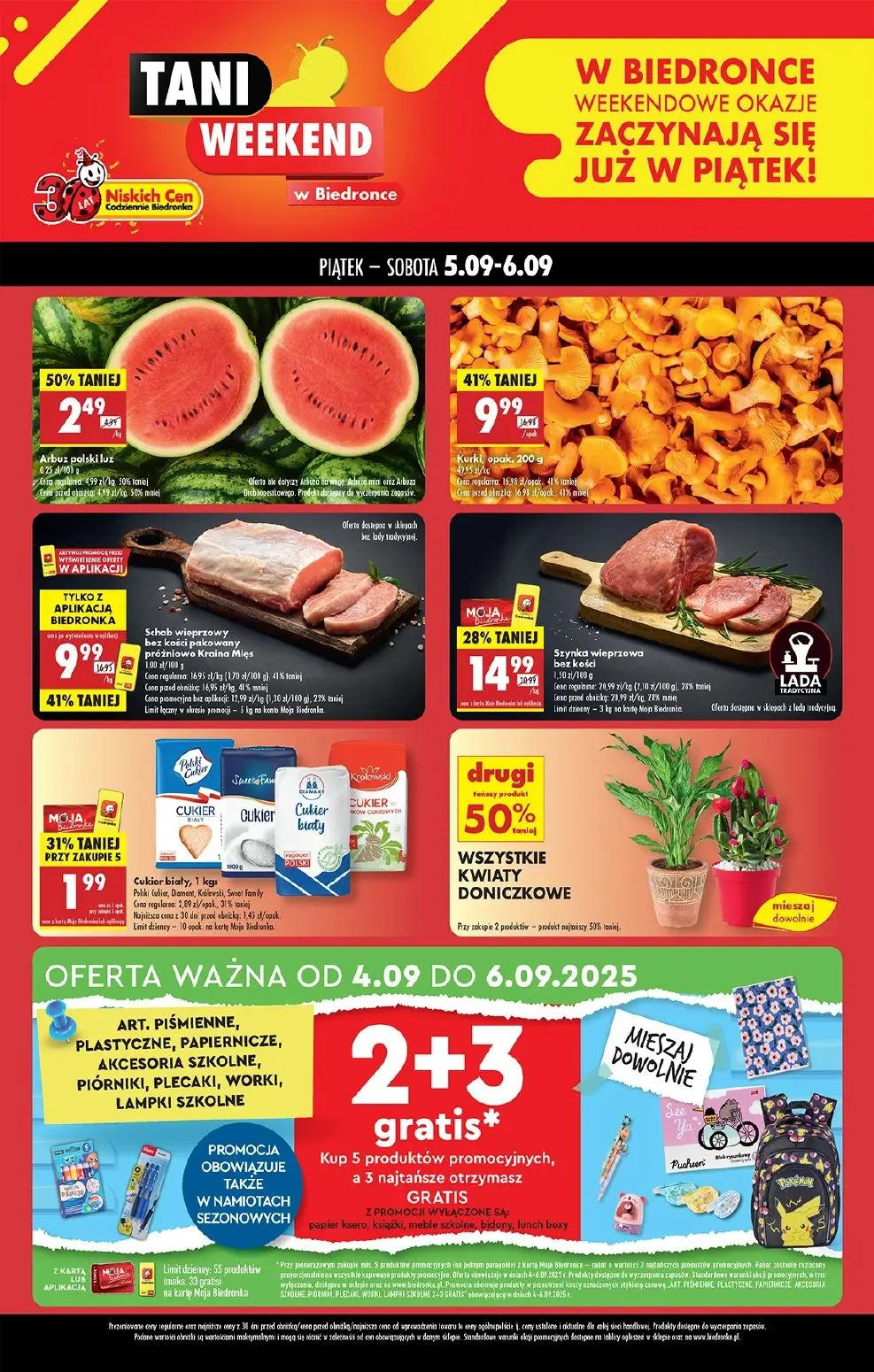 gazetka promocyjna Biedronka Tani Weekend - Strona 1