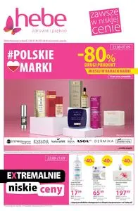 Gazetka promocyjna hebe, ważna od 2025-08-22 do 2025-09-07.