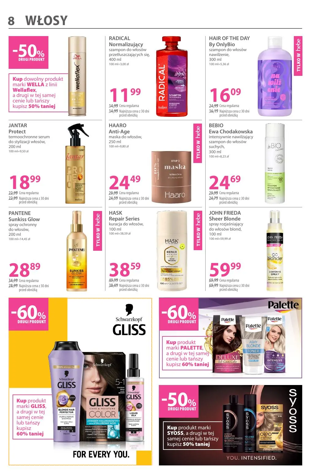 gazetka promocyjna hebe Zawsze w niskiej cenie - Strona 8