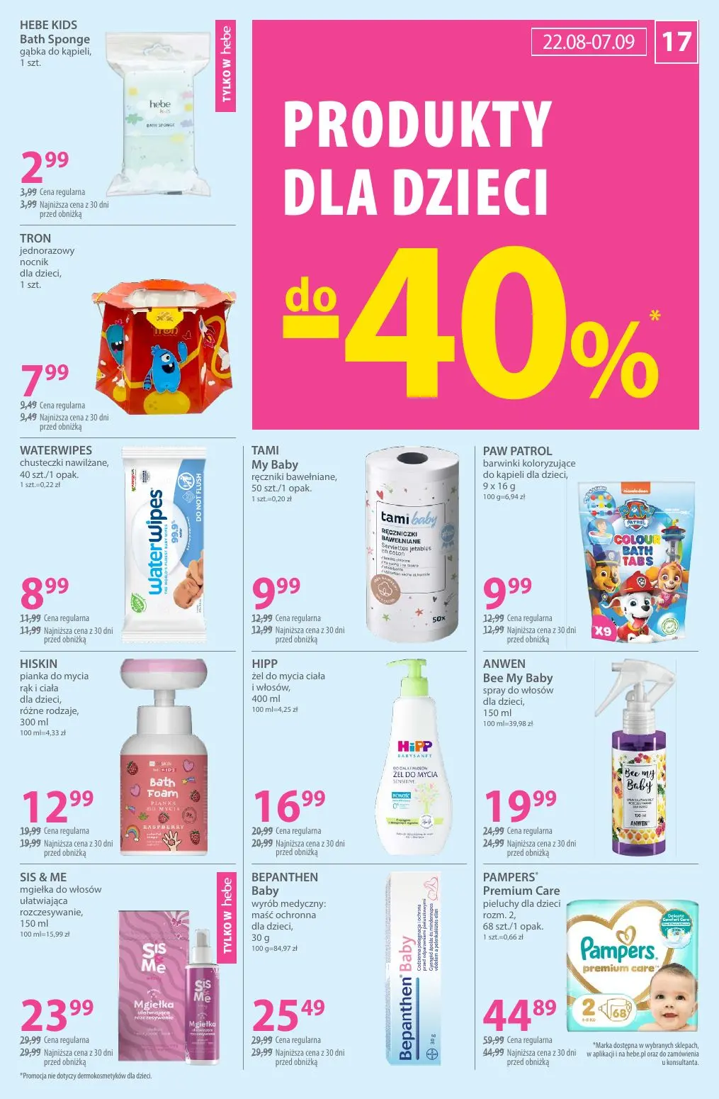gazetka promocyjna hebe Zawsze w niskiej cenie - Strona 17