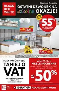 Gazetka promocyjna Black Red White, ważna od 2025-08-25 do 2025-09-07.