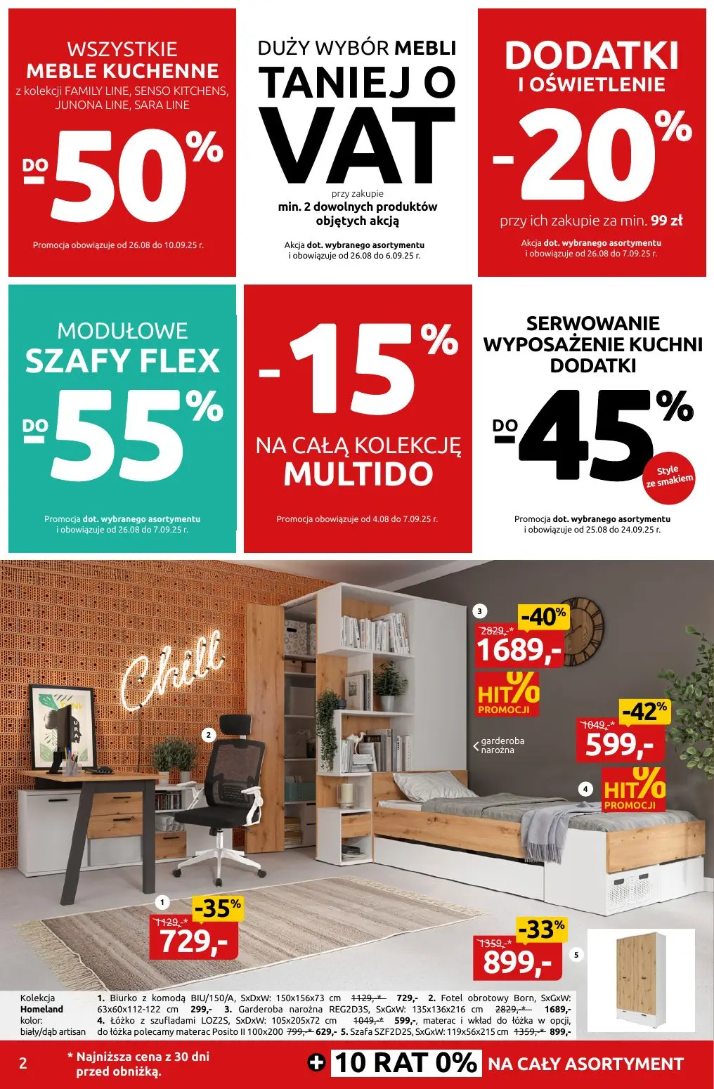 gazetka promocyjna Black Red White Ostatni dzwonek na Szkolne okazje! - Strona 2