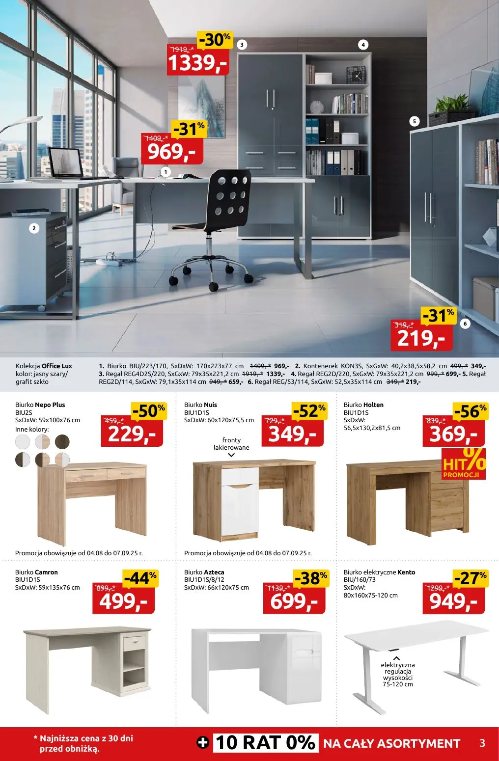 gazetka promocyjna Black Red White Ostatni dzwonek na Szkolne okazje! - Strona 3