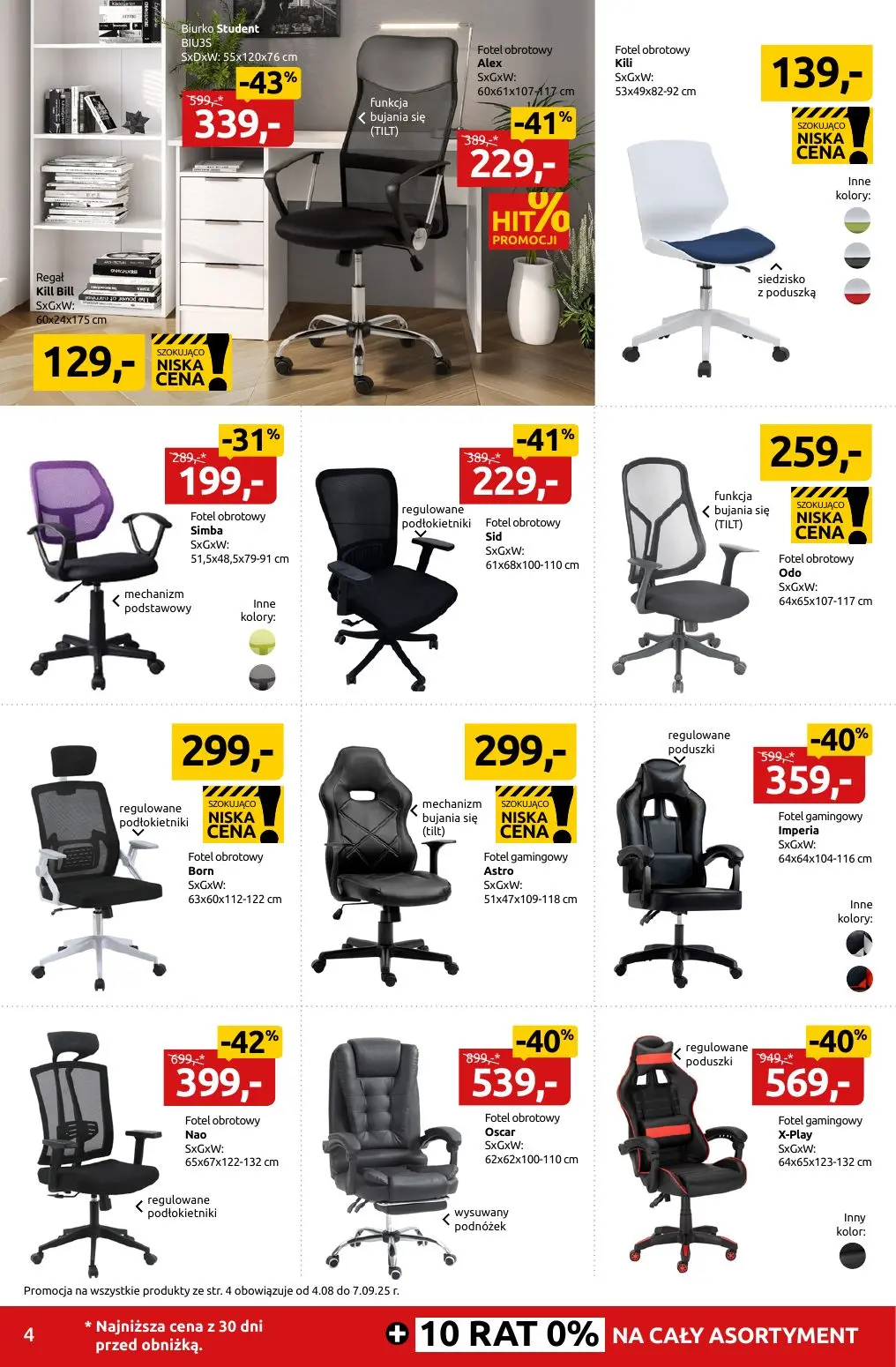 gazetka promocyjna Black Red White Ostatni dzwonek na Szkolne okazje! - Strona 4