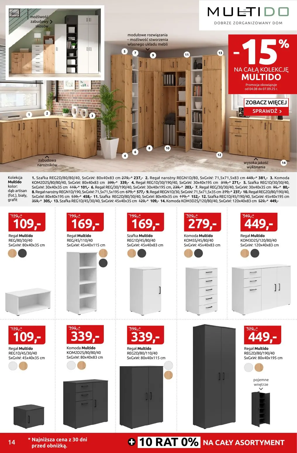 gazetka promocyjna Black Red White Ostatni dzwonek na Szkolne okazje! - Strona 14