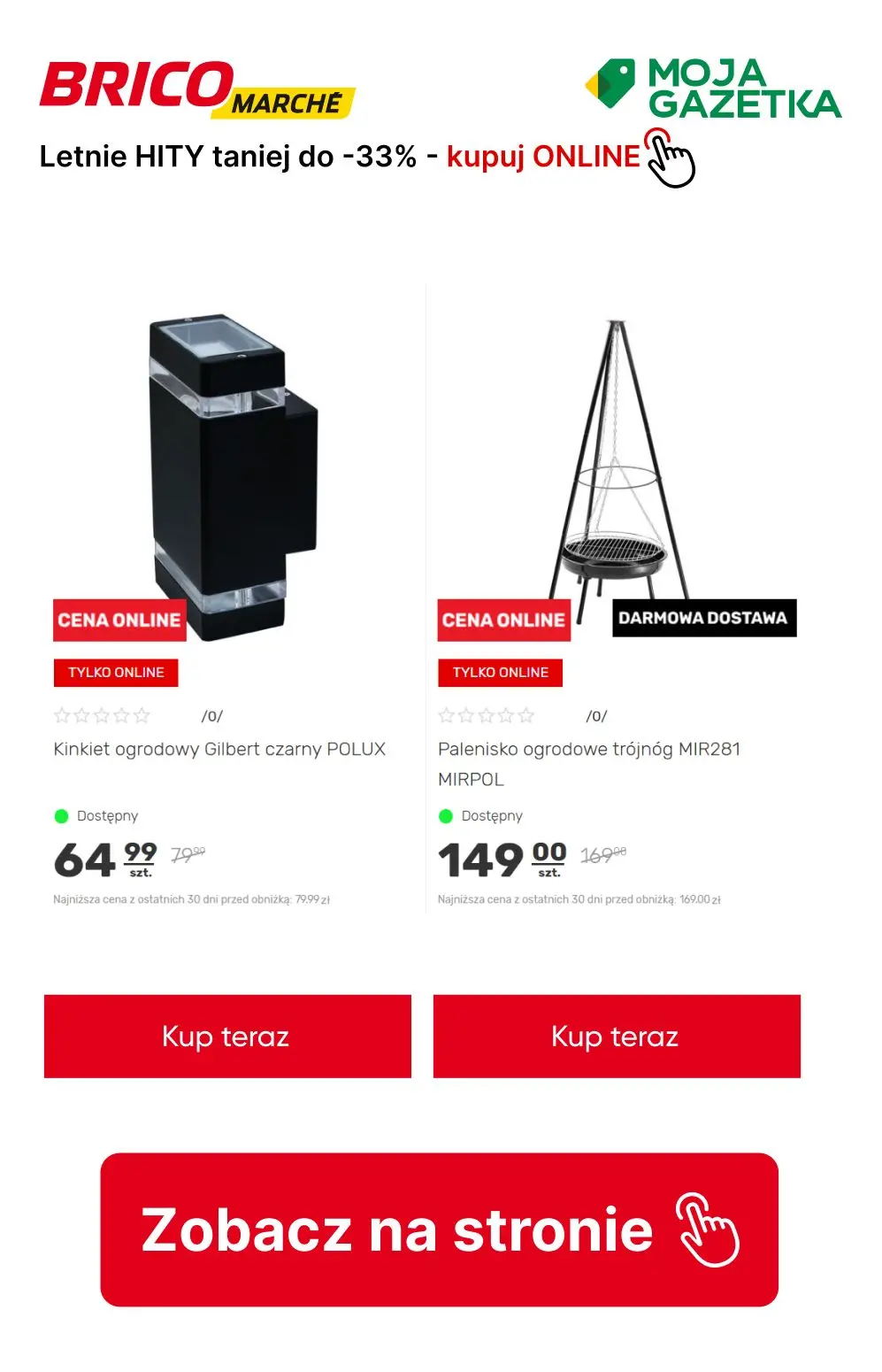 gazetka promocyjna BRICOMARCHE Letnie HITY - taniej do -35%! - Strona 3