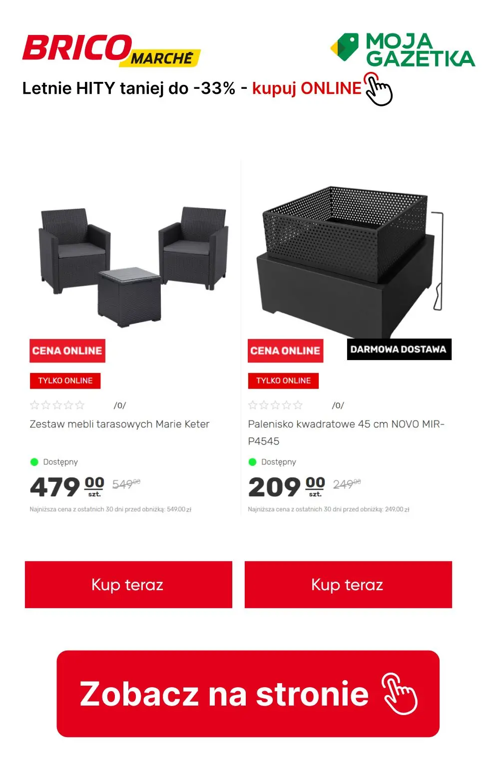 gazetka promocyjna BRICOMARCHE Letnie HITY - taniej do -35%! - Strona 4