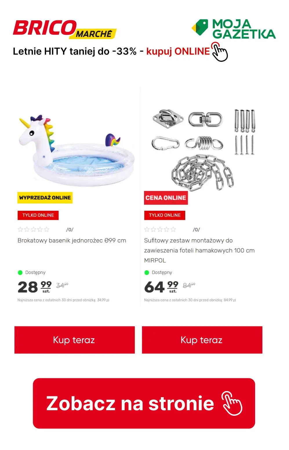 gazetka promocyjna BRICOMARCHE Letnie HITY - taniej do -35%! - Strona 6