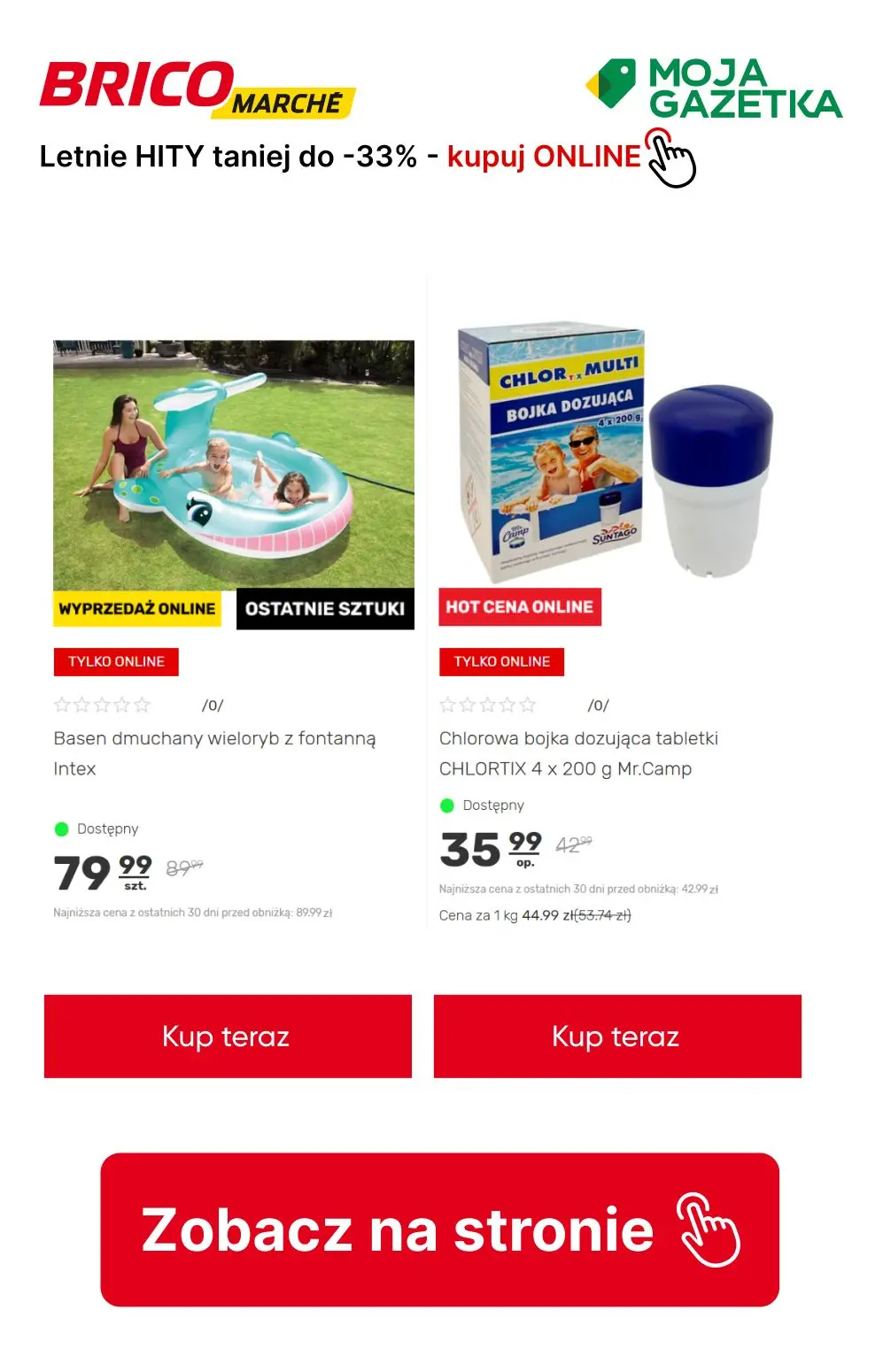 gazetka promocyjna BRICOMARCHE Letnie HITY - taniej do -35%! - Strona 10